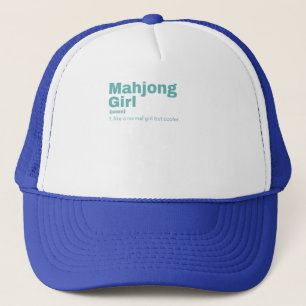 Casquette Fille - Mahjong