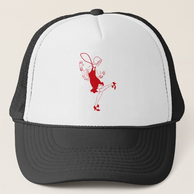 Casquette fille rouge (Devant)