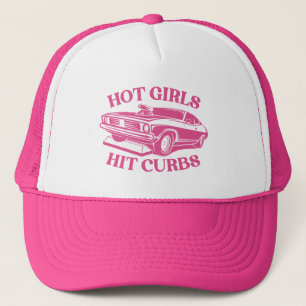 Casquette Filles chaudes frappées - Roses