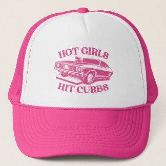 Casquette Filles chaudes frappées - Roses