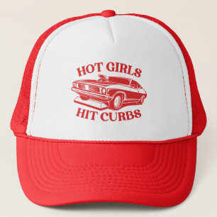 Casquette Filles chaudes frappées - Rouge