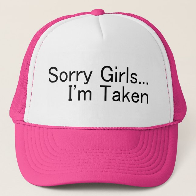 Casquette Filles désolées Im pris (Devant)