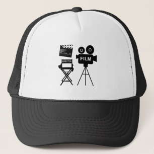 Casquette Film Crew Flap Director Chaise Venin for filmmaker