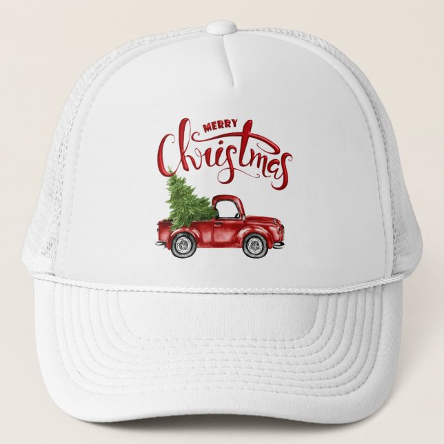 Casquette Films de Noël à regarder, Cadeaux de Noël, Drôle (Devant)