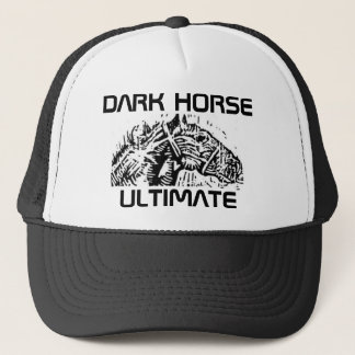 Casquette final de camionneur de cheval foncé