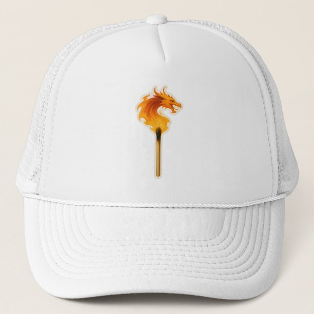 Casquette Fire Dragon Matchstick (Devant)
