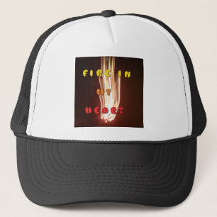 Casquette Fire in My Heart Art Print