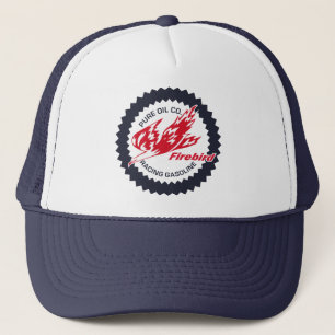 Casquette Firebird pur emballant le signe de cru d'essence