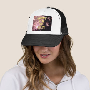 Casquette Fireworks 17 chapeau 4 juillet camionneur