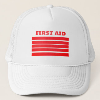 CASQUETTE FIRST AID