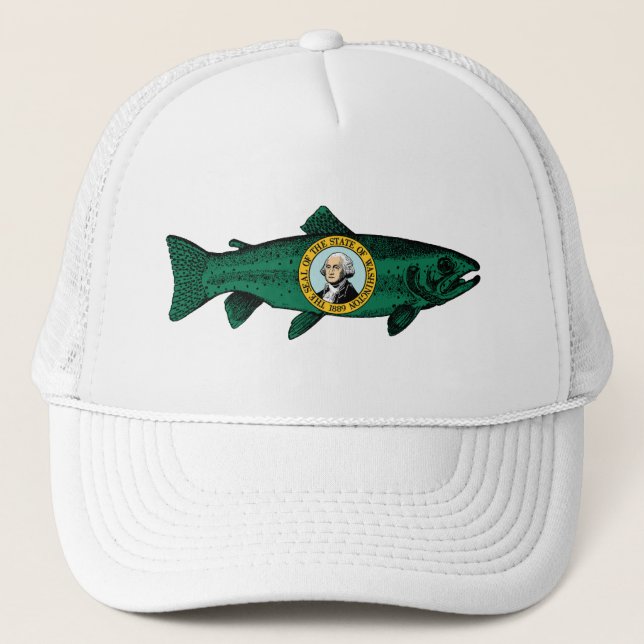 Casquette Fish Washington State Truth (Devant)