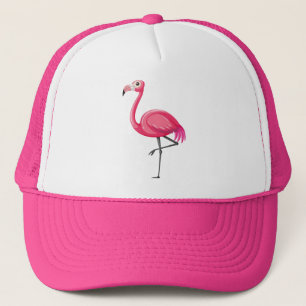 Casquette Flamant rose rose Bird-89686