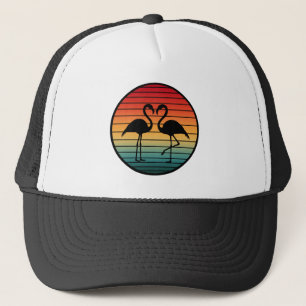 Casquette flamant vintage