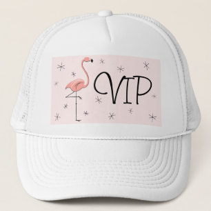Casquette Flamingo Pink 'VIP' Trucker hat pink