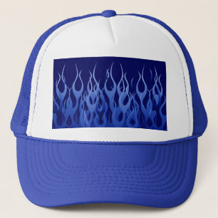 Casquette Flammes cool Blue Racing