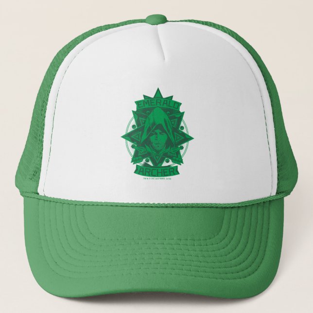 Casquette Flèche | Emerald Archer Graphic (Devant)