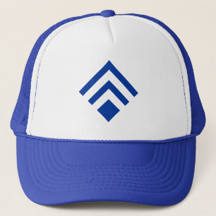 Casquette Flèche géométrique 02 - Bleu marine