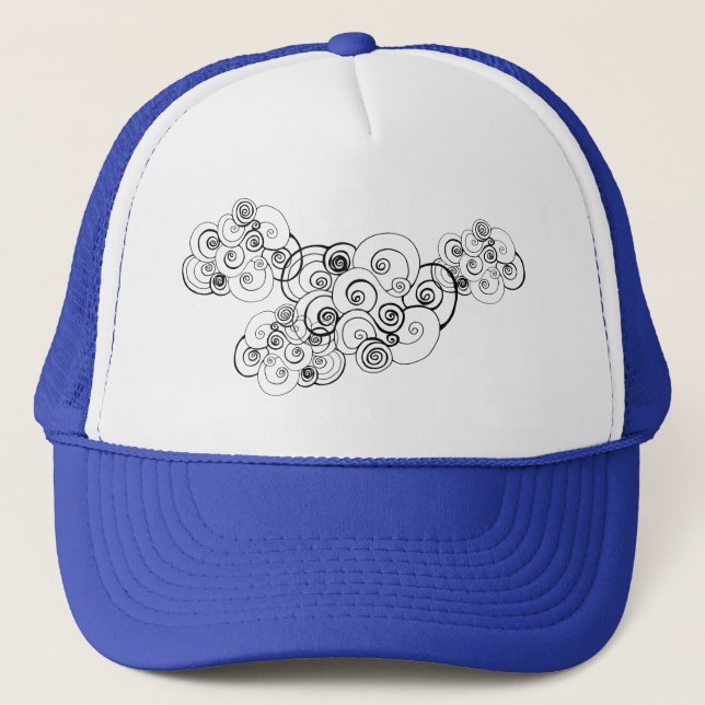 Casquette Flèches Sky (Devant)