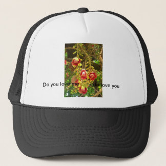 Casquette fleur