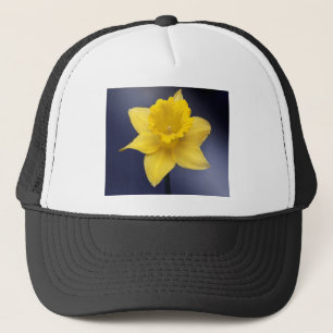 Casquette Fleur de Narcisse jaune peinture à l'aquarelle flo