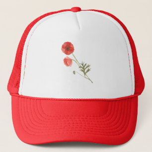 Casquette Fleur de pavot