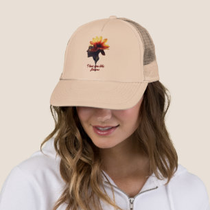 Casquette Fleur Pétale Humaine Conception unique pour -