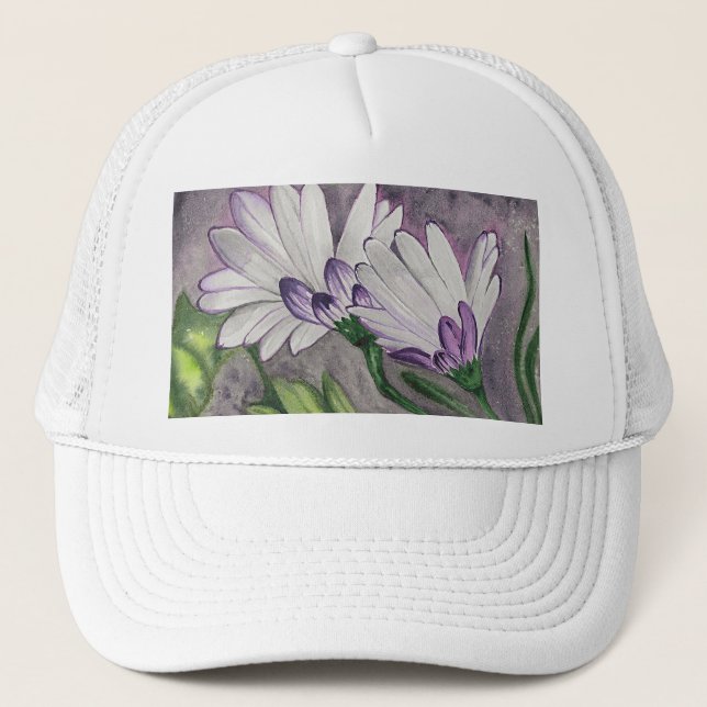 Casquette Fleurs de marguerite (Devant)