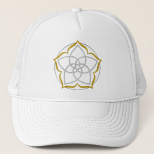 Casquette FLEURS DE VENUS / Vénusblume Lotus SILVER OR