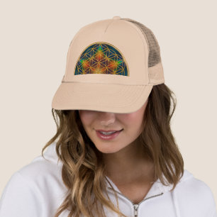 Casquette FLEURS DE VIE - Fleur fractale 1