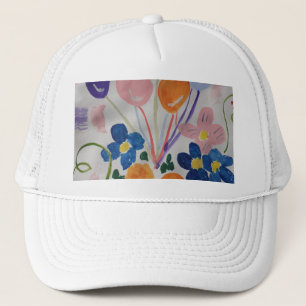 Casquette Fleurs et ballons