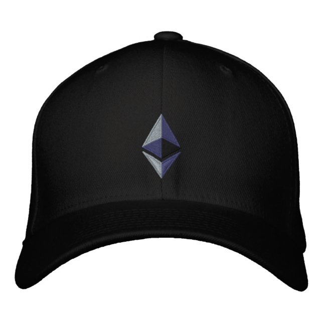 Casquette Flexfit du logo de l'Ethereum (Devant)