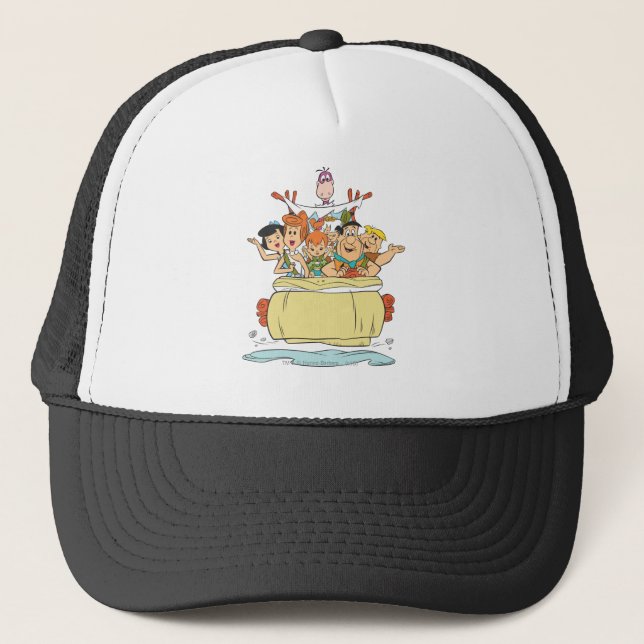 Casquette Flintstones Family Roadtrip (Devant)