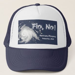 Casquette Flo, non ! Ouragan Florence 2018