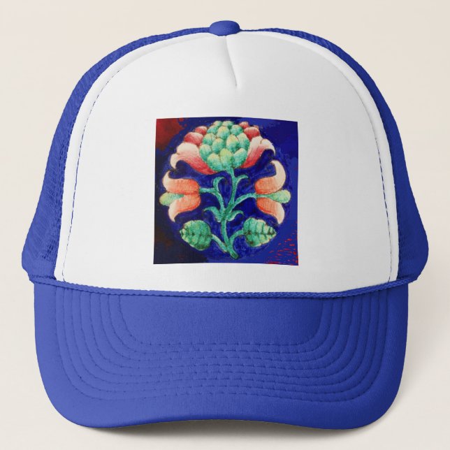 CASQUETTE FLORAL (Devant)
