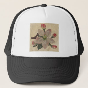 Casquette Floral : Vintage
