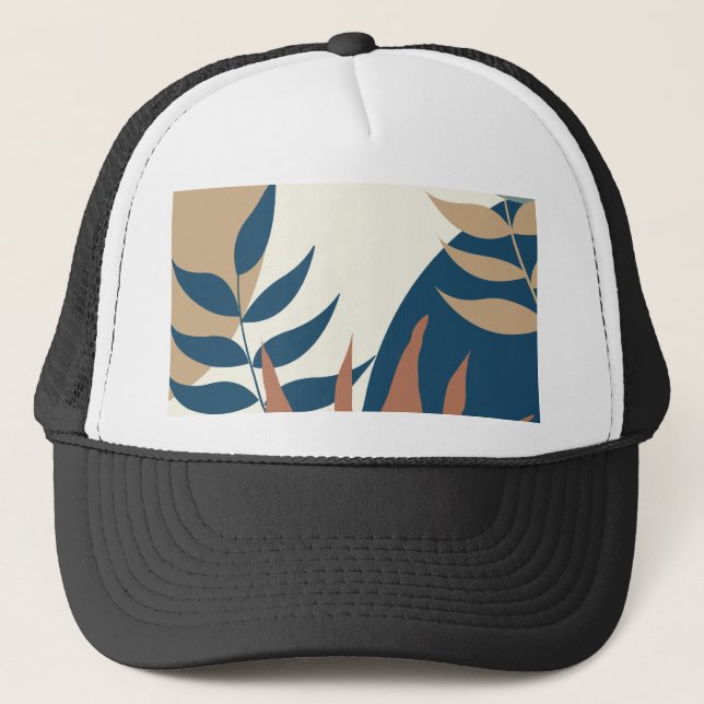 Casquette flower pattern (Devant)