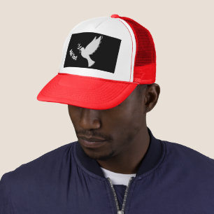 Casquette Flying Bird avec ajouter du texte blanc imprimé co