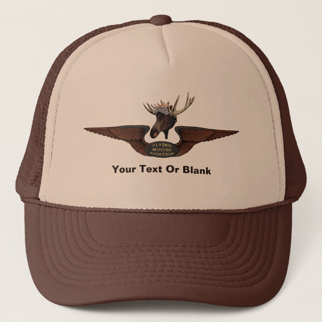 Casquette Flying Moose Bush Pilot Wings (Devant)