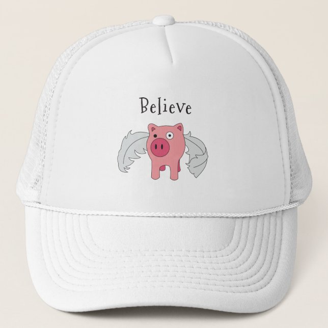Casquette Flying Pig Believe (Devant)