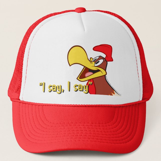 Casquette Foghorn en levant les yeux (Devant)