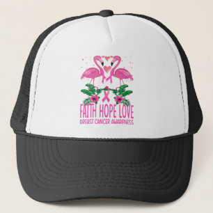 Casquette Foi de flamant rose Espoir Amour Sensibilisation a