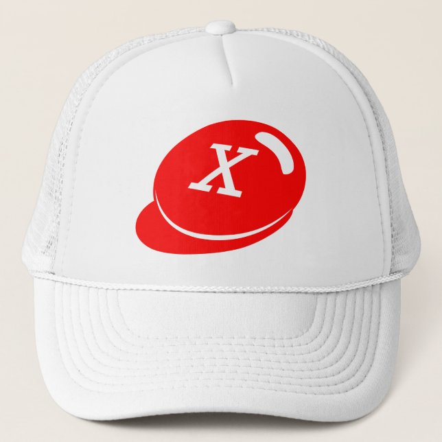 Casquette Fonctionnaire X-OUT (casquette blanc) (Devant)