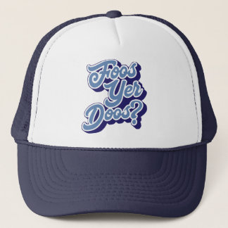 Casquette Foos Yer Doos, Dorique Dialect Trucker Hat, Scotti