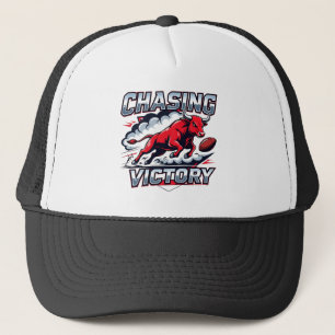 Casquette Football américain à la recherche d'une victoire