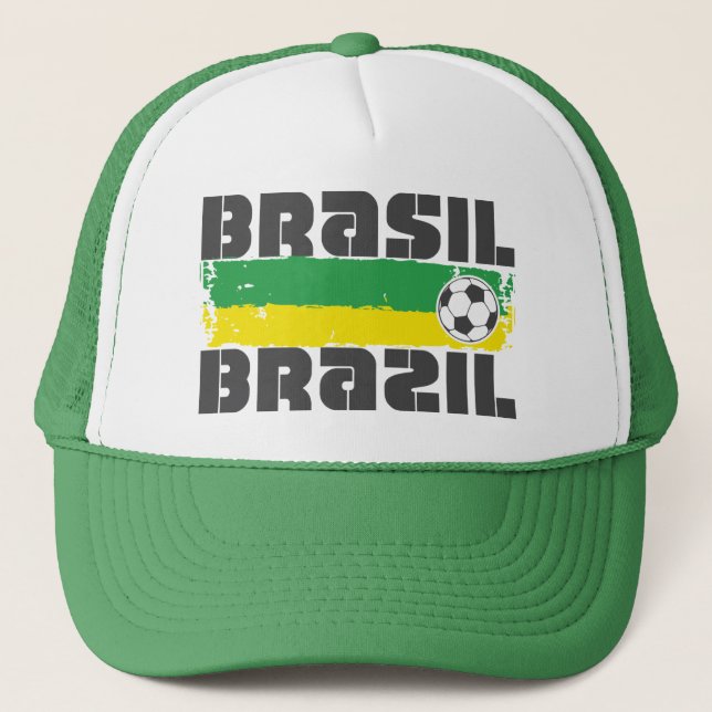 Casquette Football du Brésil (Devant)