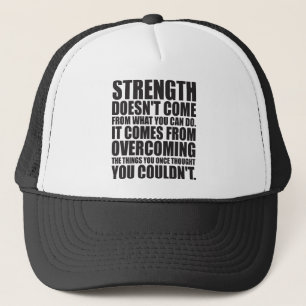 Casquette Force - Mots Motivationnels