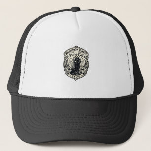 Casquette Forêt de Champignons Fée Chat Drôle Chat Graphique