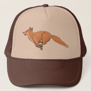 Casquette Forêt de renards animaux Fête de bureau Pluie d'ar