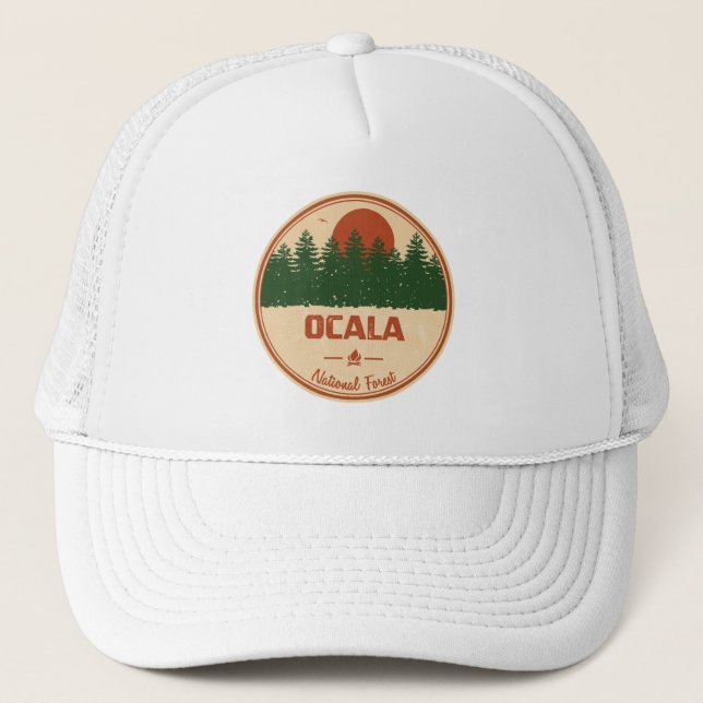 Casquette Forêt nationale d'Ocala (Devant)