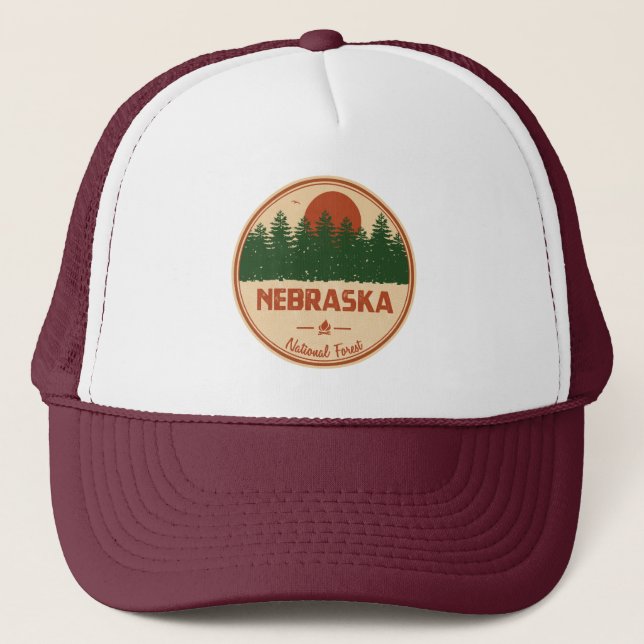 Casquette Forêt nationale du Nebraska (Devant)